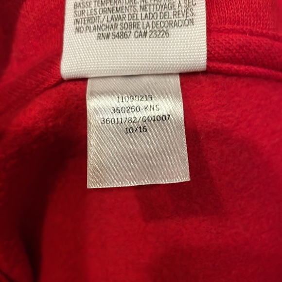 PINK VICTORIA SECRET 5TH & OCEAN KANSAS KU 1/4 ZIP SWEATSHIRT SIZE XS - Picture 10 of 10